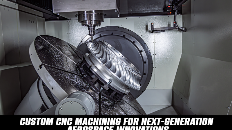 Custom CNC Machining for Next-Generation Aerospace Innovations