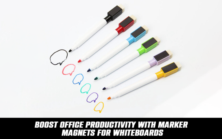 Read more about the article Boost Office Productivity with Marker Magnets for Whiteboards